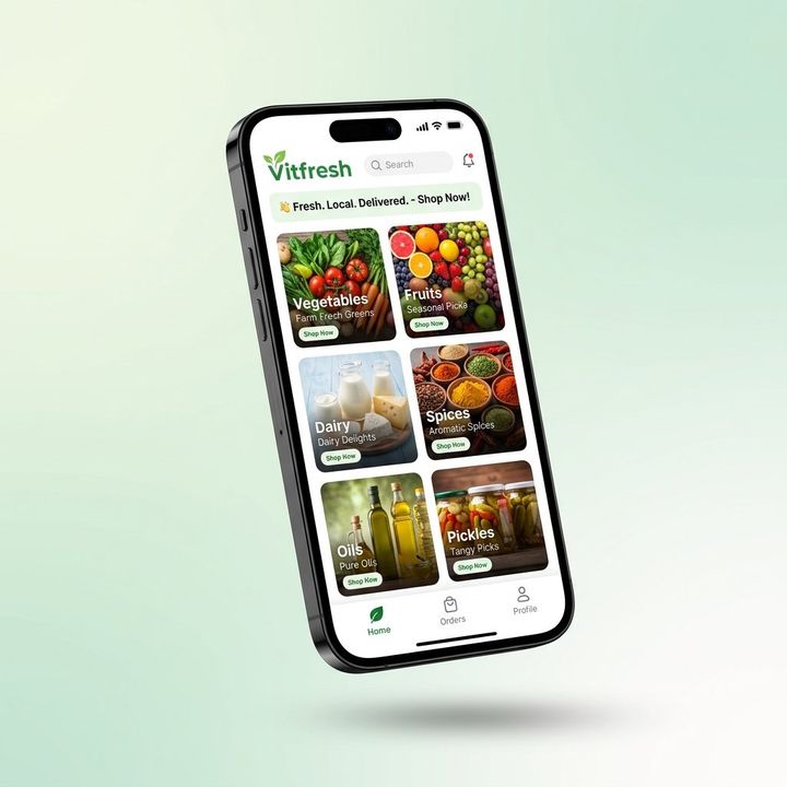 Vitfresh order tracking app